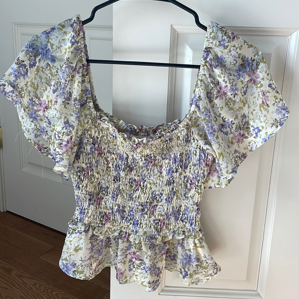 ASTR the label xs blouse